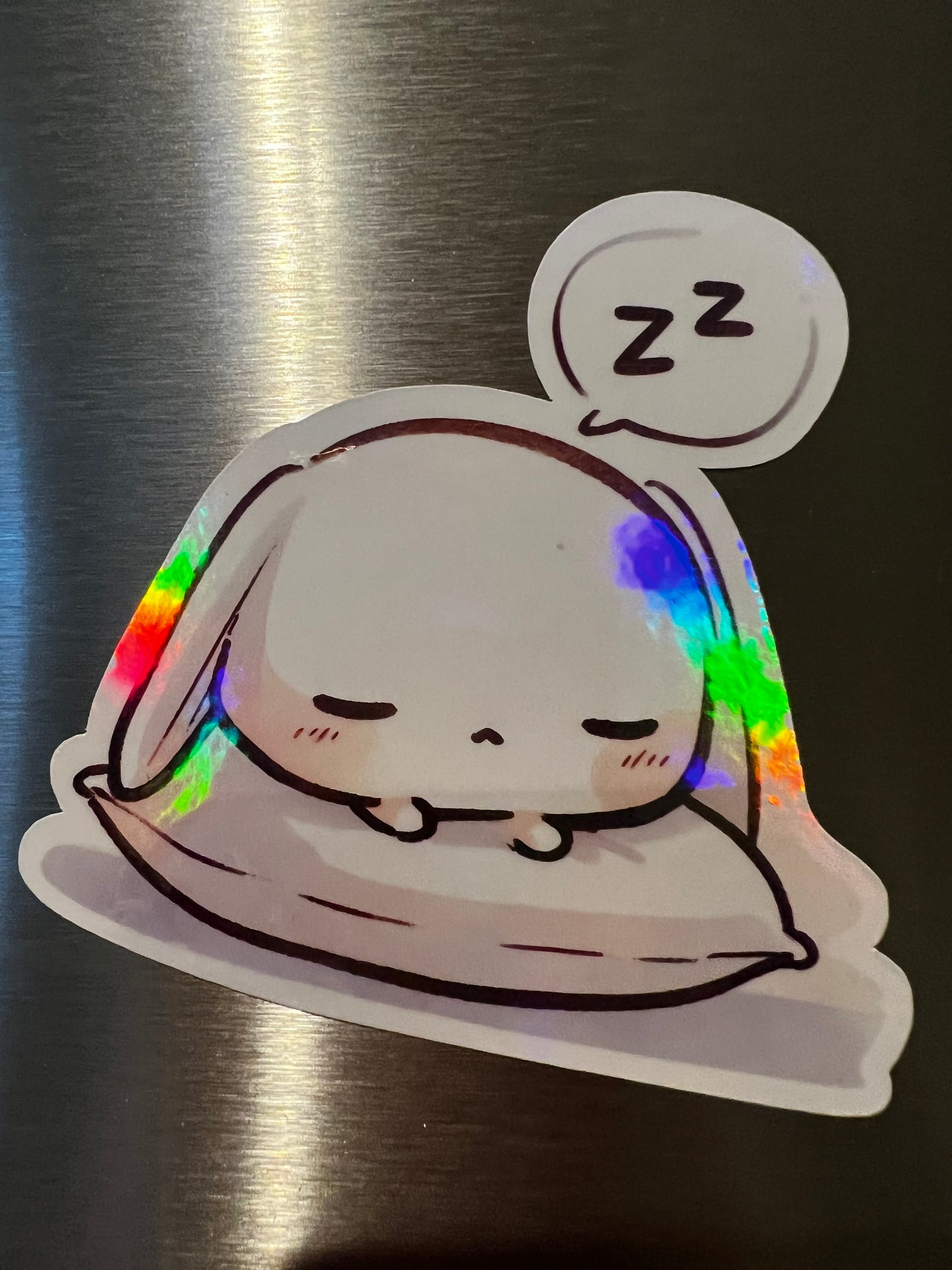 Refrigerator Magnet- Bunny Zzzzz