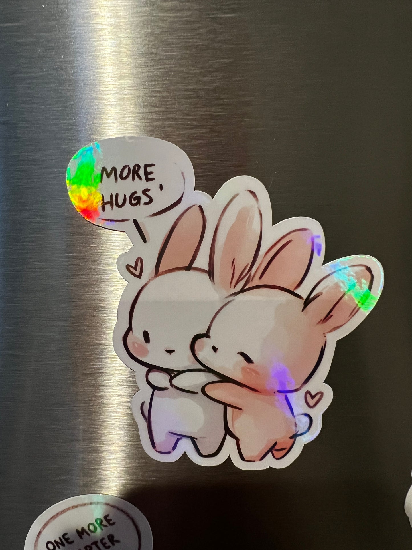 Refrigerator Magnet- Bunny More Hugs