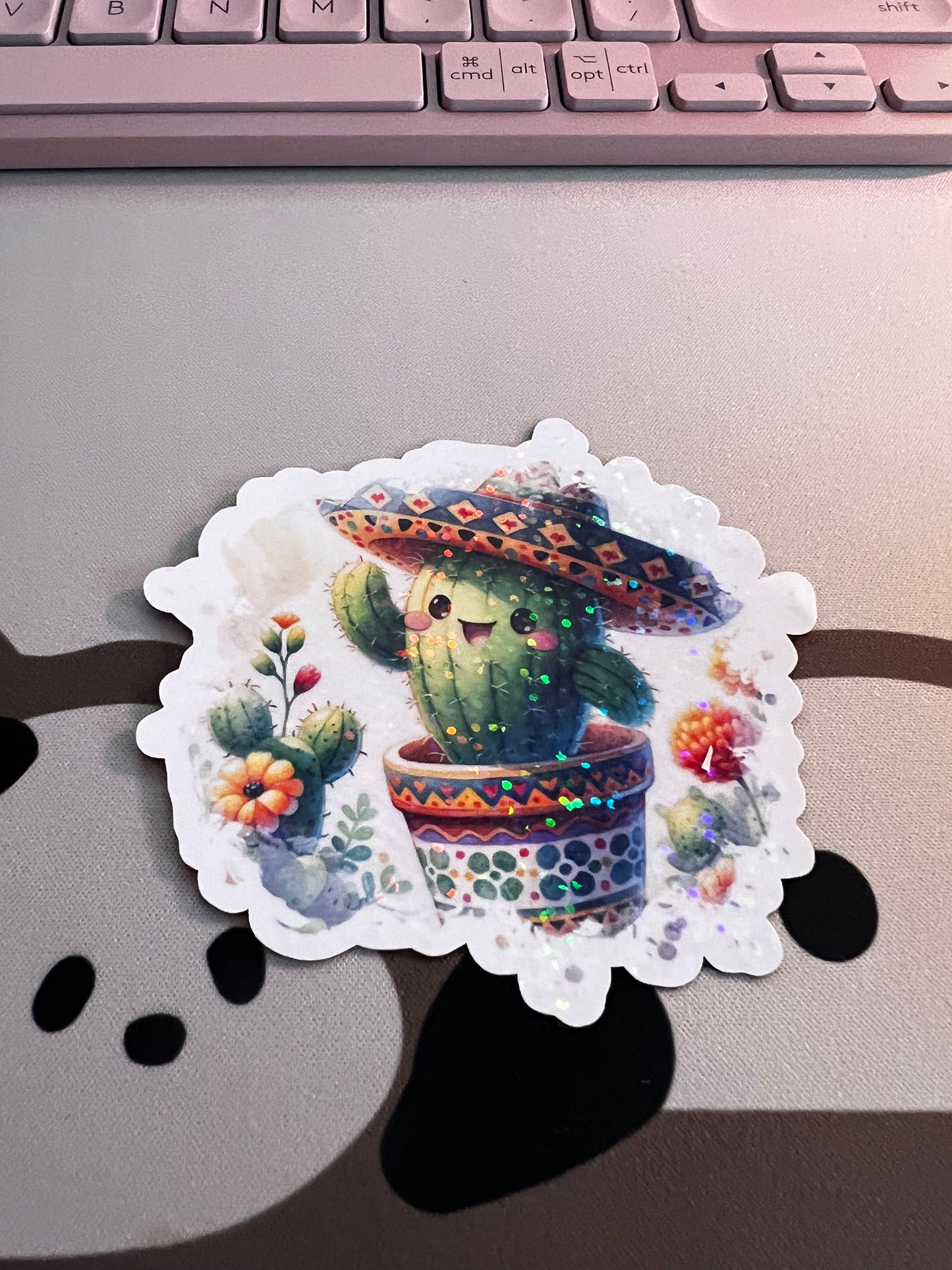 Refrigerator Magnet- Cute Cactus