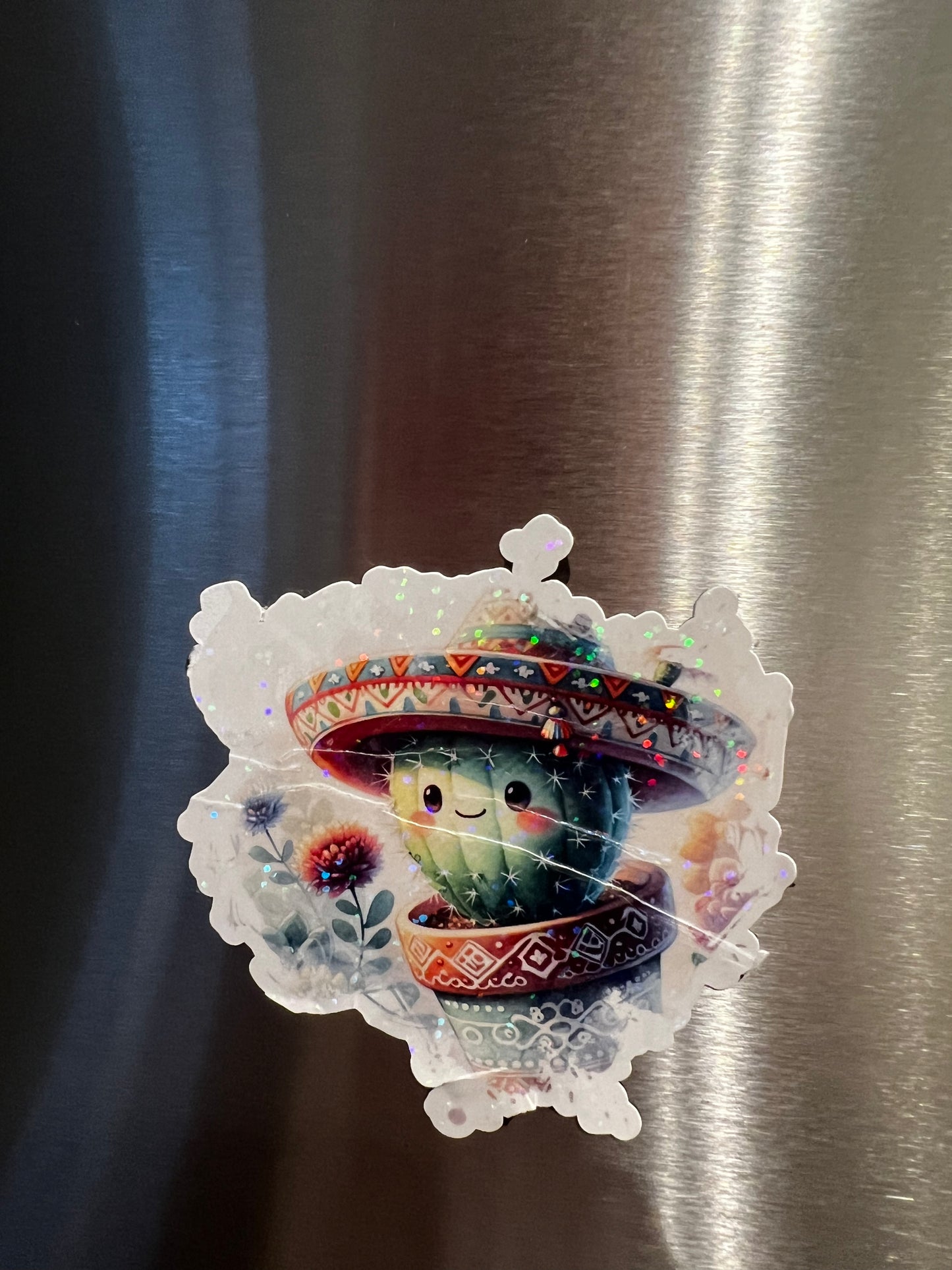 Refrigerator Magnets- Cute Cactus