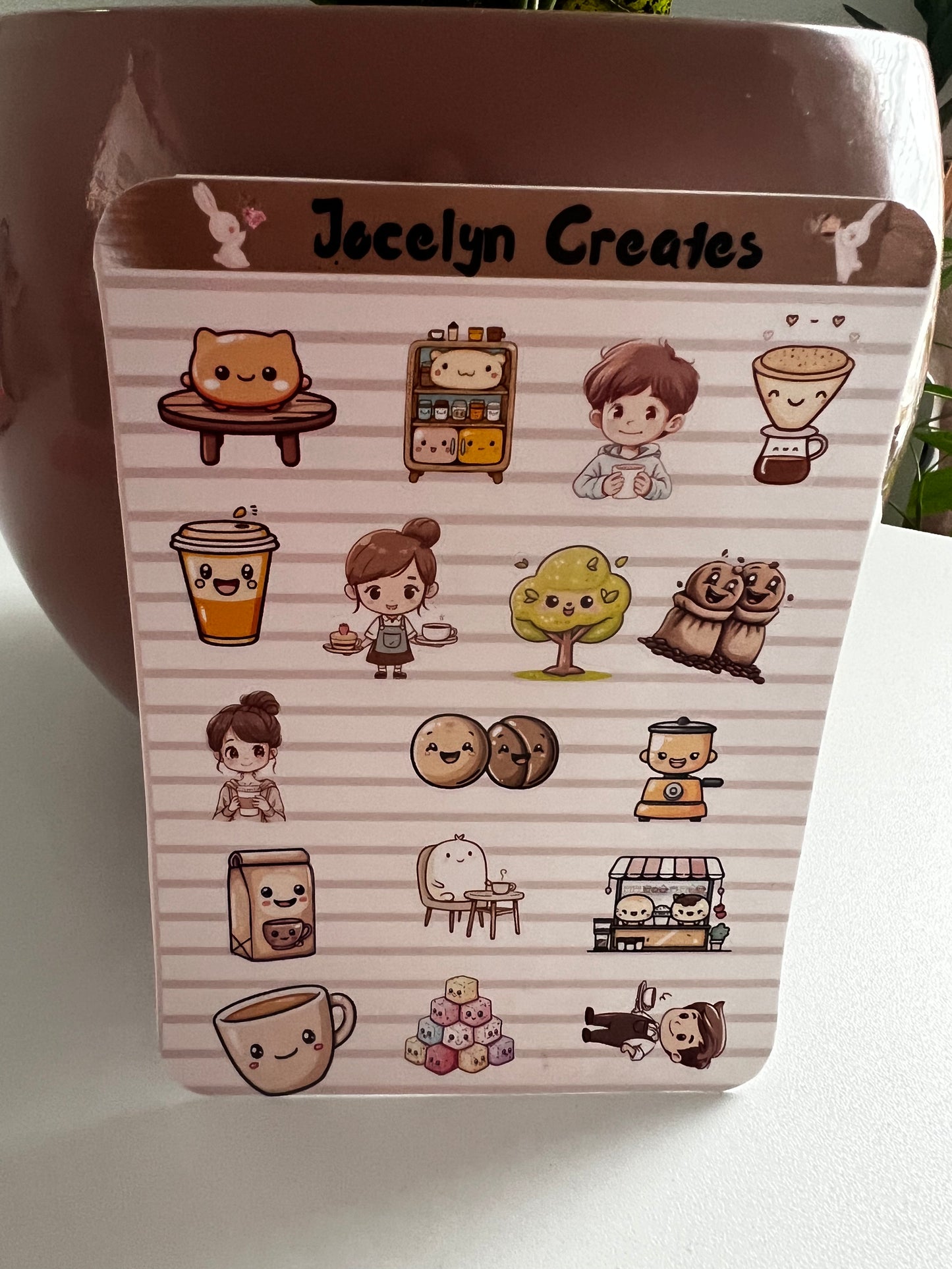 Coffee Lovers Sticker Sheet