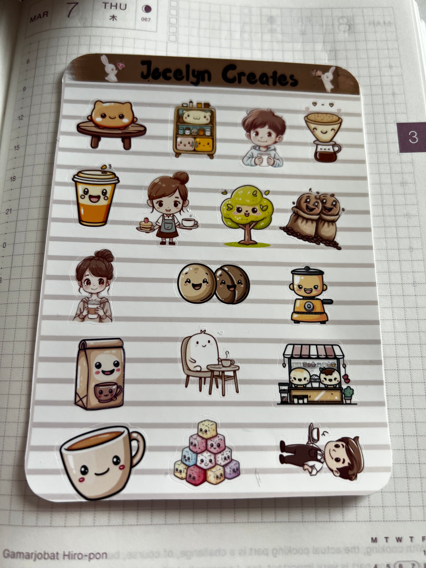 Coffee Lovers Sticker Sheet