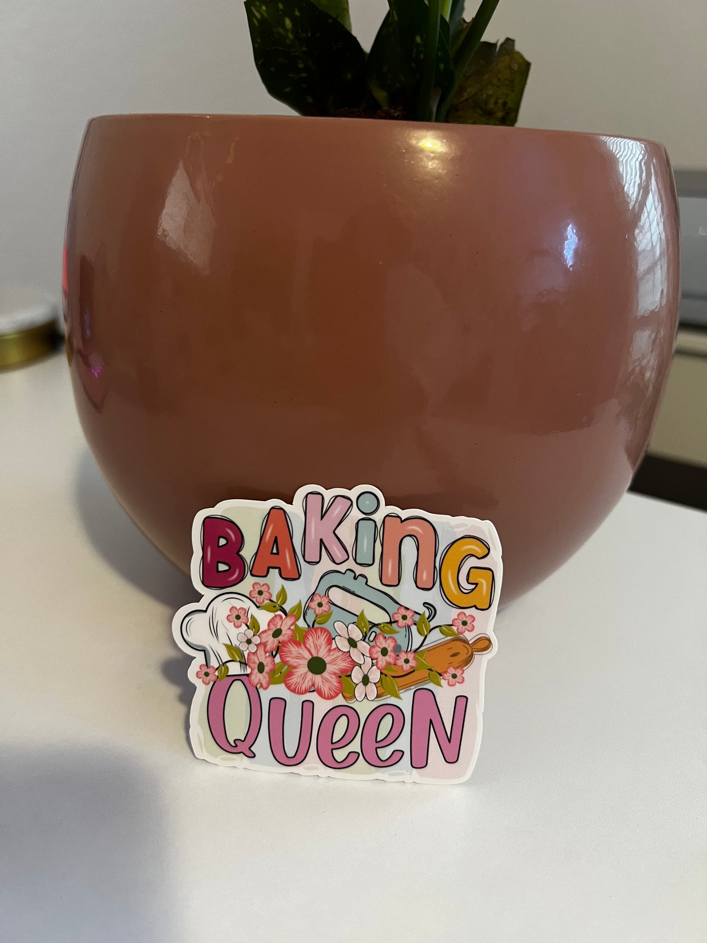 Baking Queen Sticker