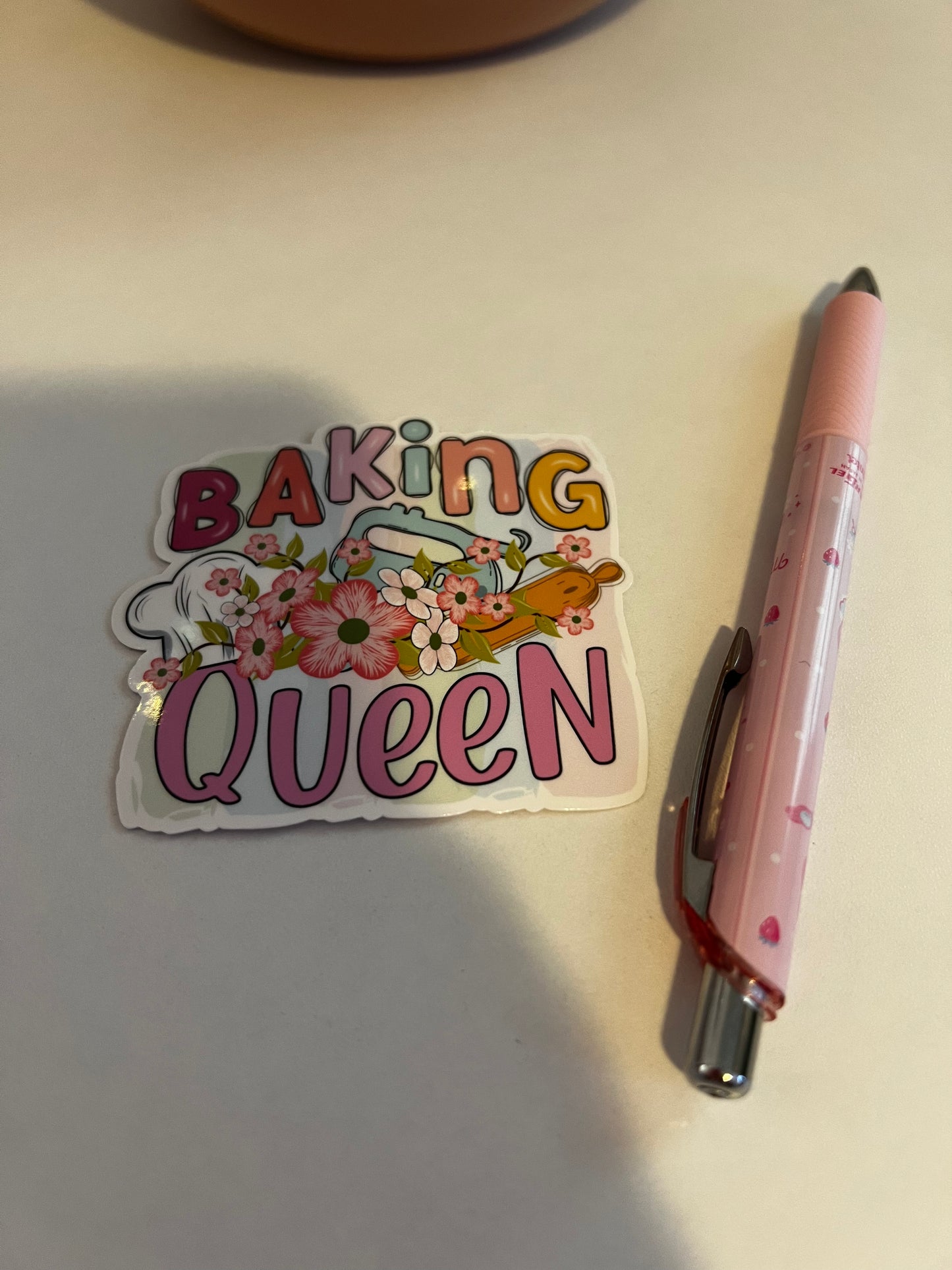 Baking Queen Sticker