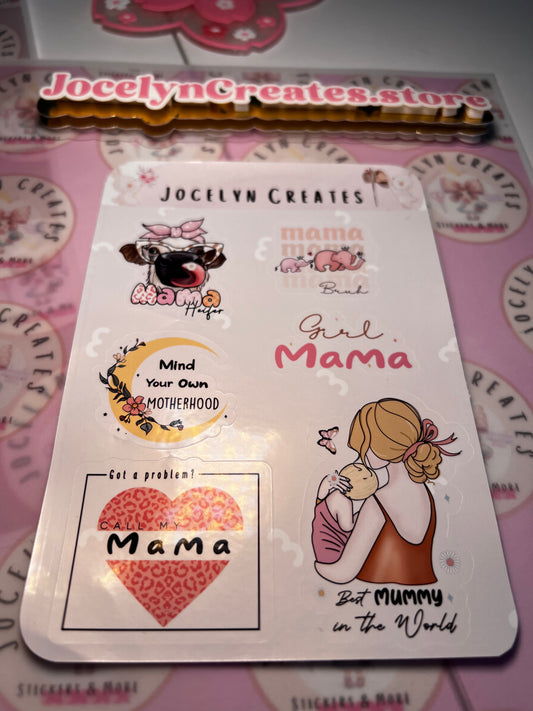 Mom Sticker Sheet