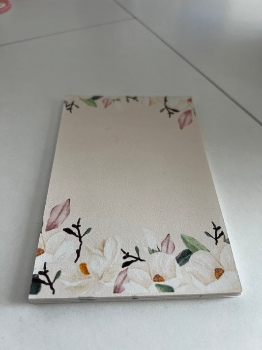 Flowers Notepad