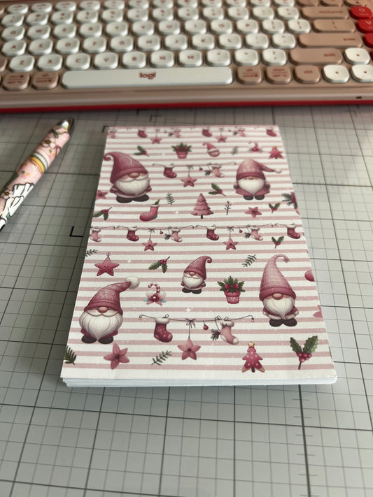 Pink Gnome Notepad