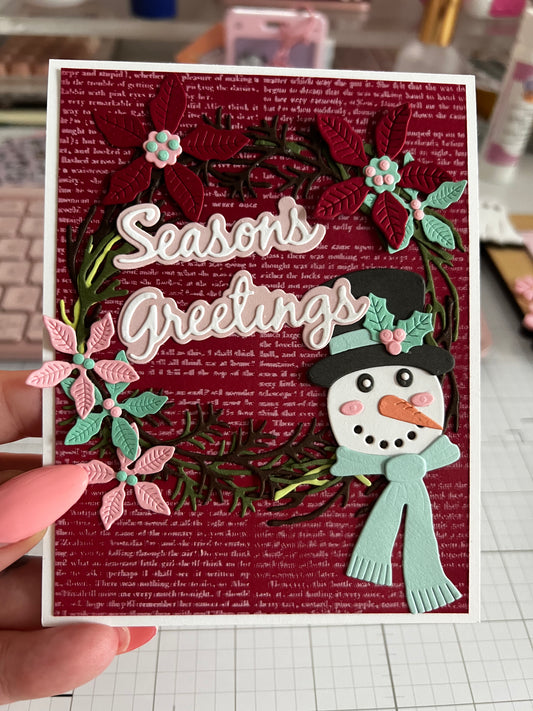 Seasons Greeting Wreath