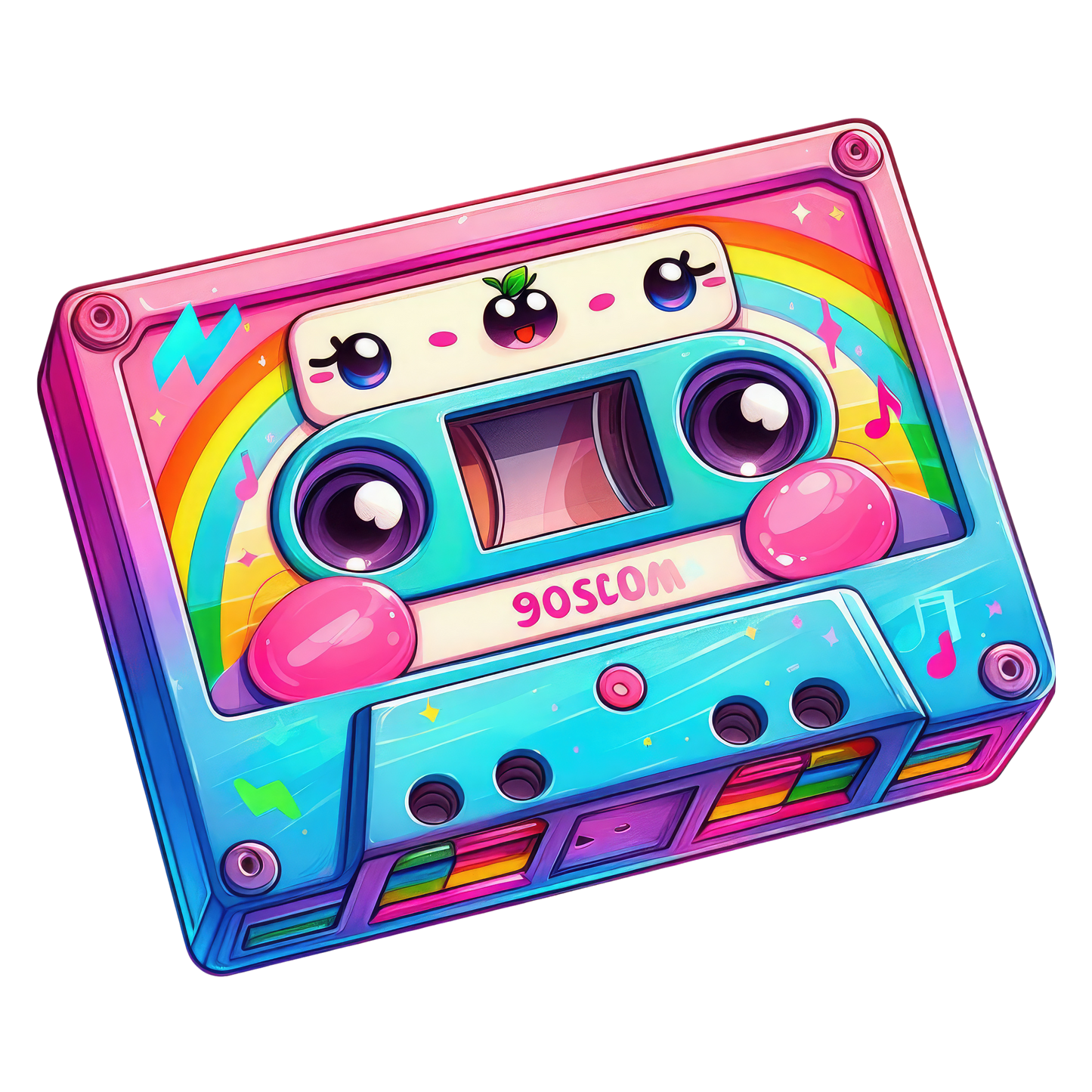 Retro Cassette Sticker