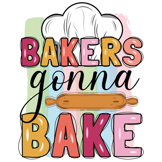 Bakers Gonna Bake Sticker