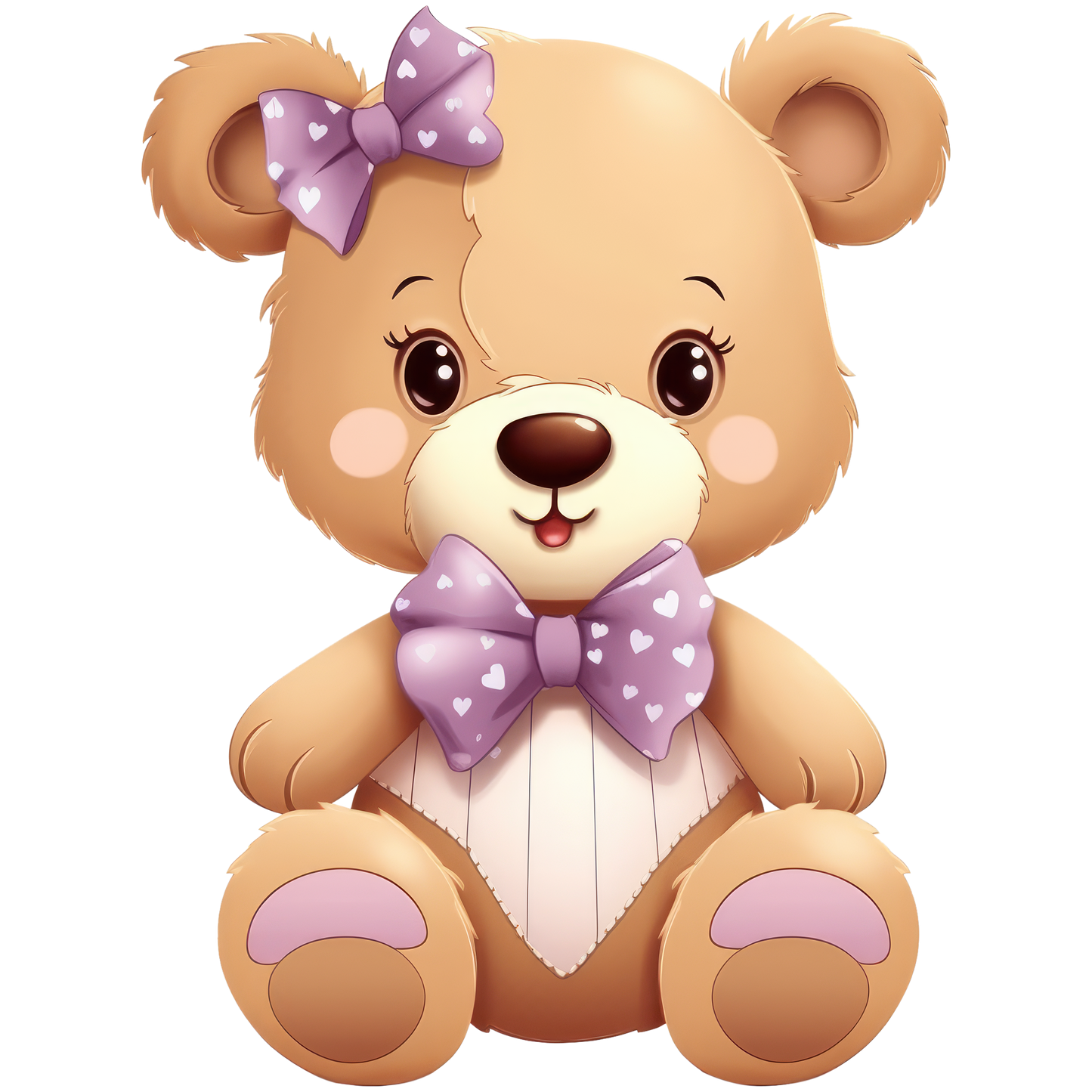 Teddy in Polkadot Bows