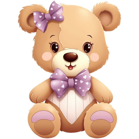 Teddy in Polkadot Bows